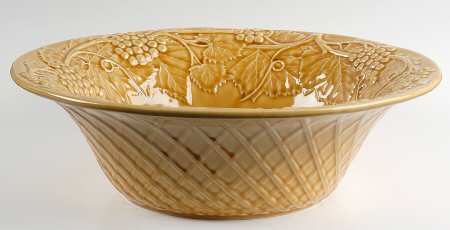 Grape Amber 12" Large Salad Serving Bowl
