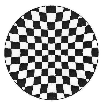 Black & White Saucer for Flat Cup
