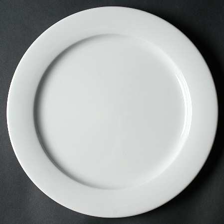 Black & White Dinner Plate