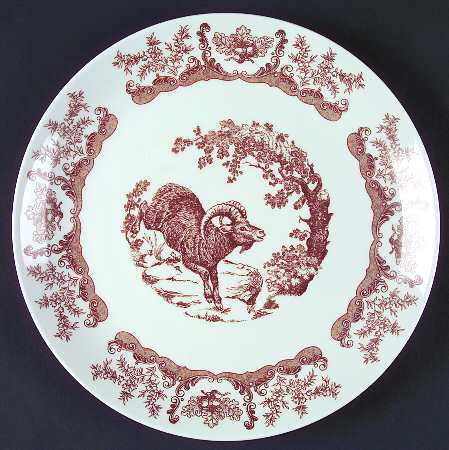 BOH163 12" Chop Plate (Round Platter)