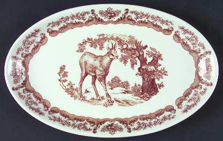 BOH163 14" Oval Serving Platter