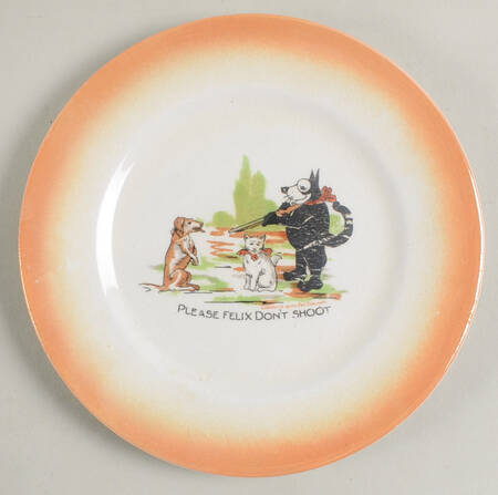 Felix the Cat Salad Plate