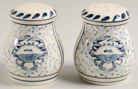 Blue Crab Salt & Pepper Set