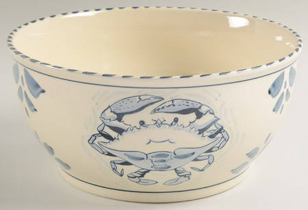 Blue Crab 10" Mixing Bowl