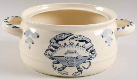 Blue Crab Tureen No Lid