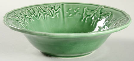 Hen & Rooster Coupe Soup Bowl