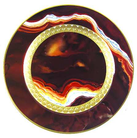 Oriental Alabaster Bread & Butter Plate
