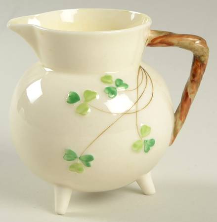 Shamrock (Older Black Backstamps) Irish Pot Shape Creamer