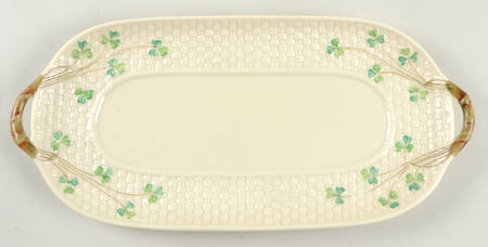Shamrock (Older Black Backstamps) Large Sandwich Tray