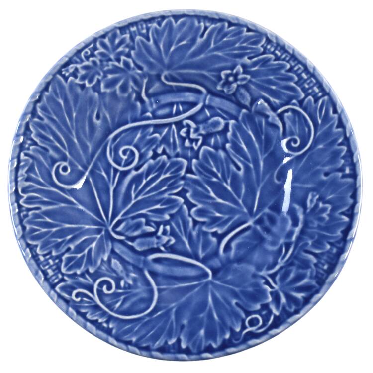 Vine Blue Bread & Butter Plate
