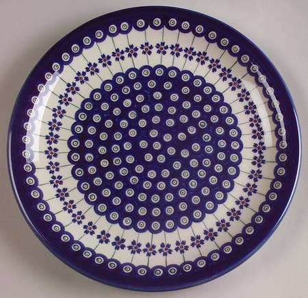 Flowering Peacock Dinner Plate