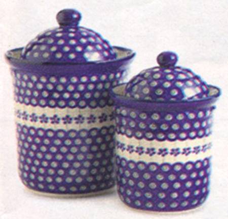 Flowering Peacock Large Canister & Lid