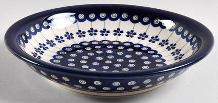 Flowering Peacock Coupe Soup Bowl