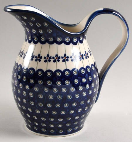 Flowering Peacock 64 Oz Pitcher