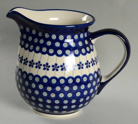 Flowering Peacock 64 Oz Pitcher