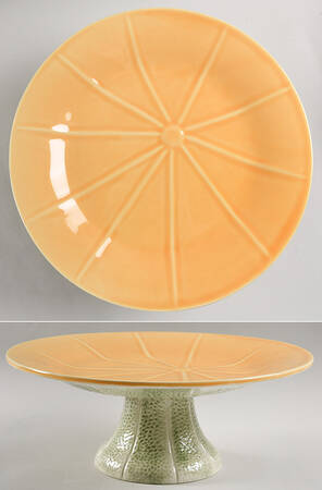 Melon Bowls 12" Diameter Pedestal Cake Stand