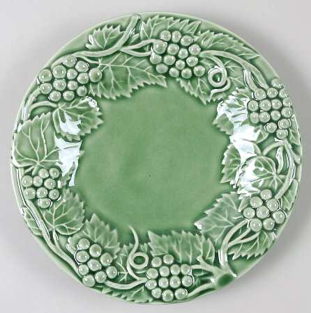 Grape Green Bread & Butter Plate