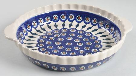 Peacock 11" Pie Baking Plate