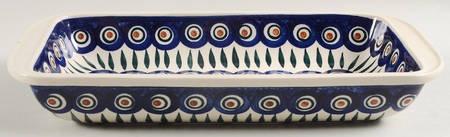 Peacock 12" Rectangular Baker