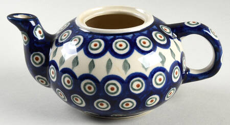 Peacock Small Teapot No Lid