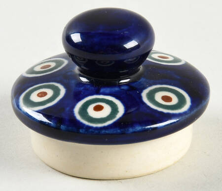 Peacock Lid for Small Teapot
