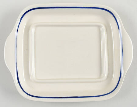 Peacock Rectangular Butter No Lid