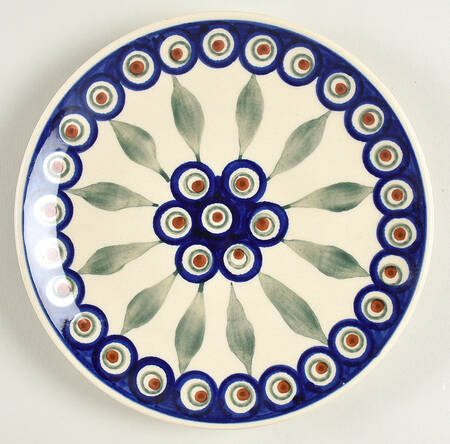 Peacock Dessert/Pie Plate