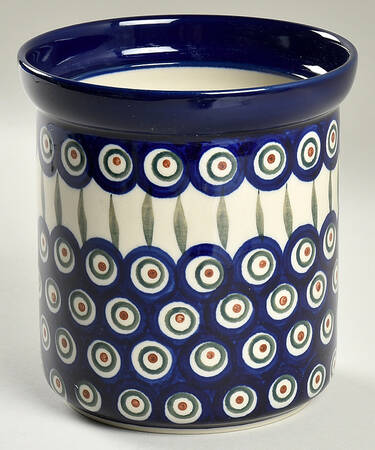 Peacock Medium Canister No Lid