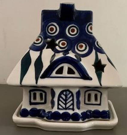 Peacock 2 Piece Luminary Tea Light