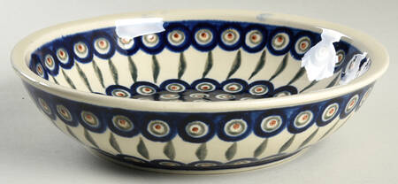 Peacock 9" Salad Serving Bowl
