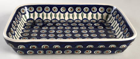 Peacock 10" Rectangular Baker