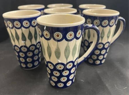 Peacock Tall Mug