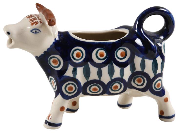Peacock Cow Creamer