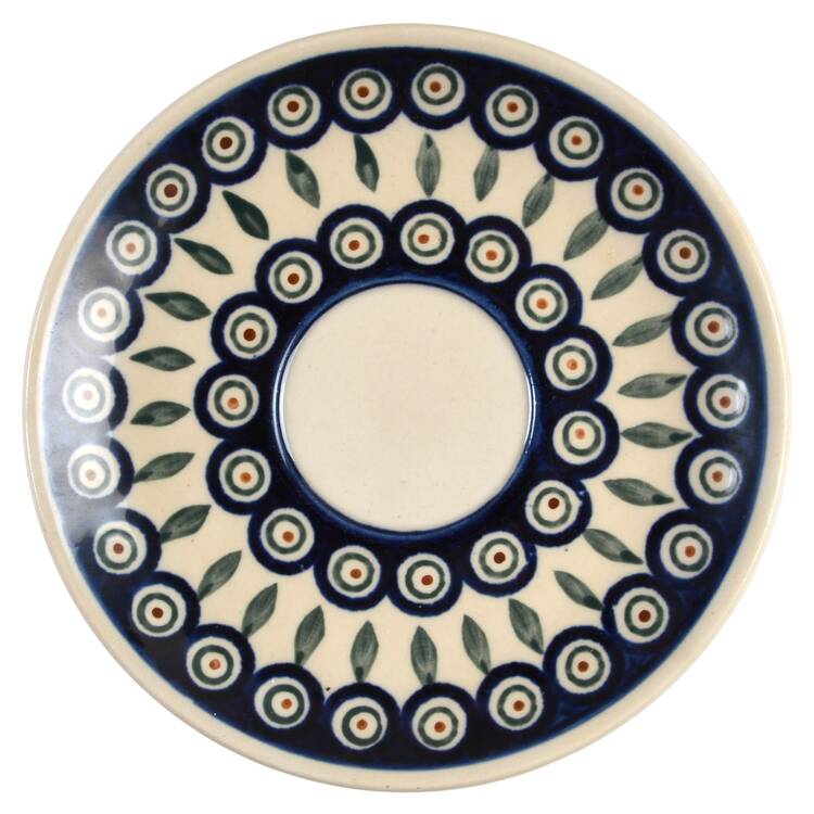Peacock Saucer for Jumbo Cup