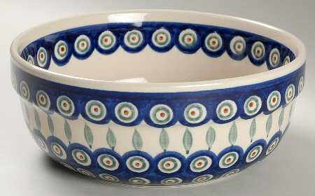 Peacock 7" Round Vegetable Bowl
