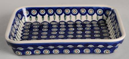 Peacock 9" Rectangular Baker
