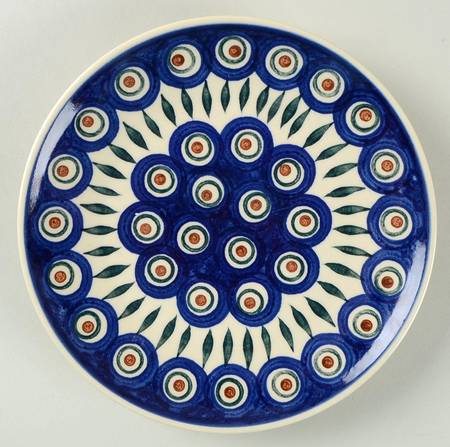Peacock Dessert/Pie Plate