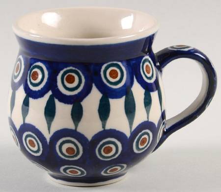 Peacock Barrel Mug