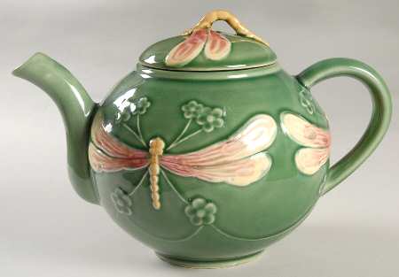 Dragonfly (Multicolor) Teapot & Lid