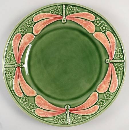 Dragonfly (Multicolor) 12" Chop Plate (Round Platter)