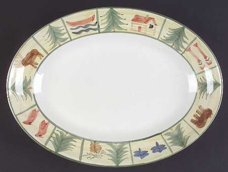 BL5 14" Oval Serving Platter