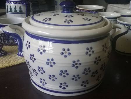 Decoration 1 Bean Pot & Lid