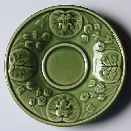 Frog Service Saucer for Demitasse Cup