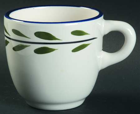 Bella Flora Flat Cup by Coors China (California)