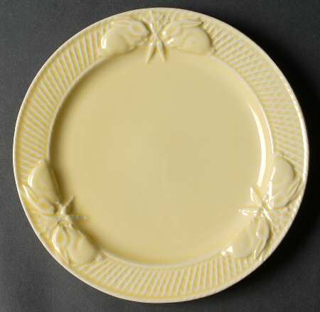 Rabbit Yellow Salad Plate