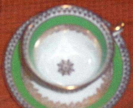 BYH5 Footed Cup & Saucer Set by Blyth Porcelain Co