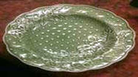 Ingrid Green Dinner Plate
