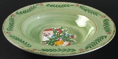 Large Rim Soup Bowl