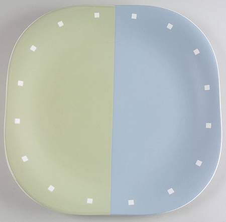 Duet Green 12" Square Serving Platter