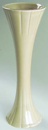Fleur Taupe 11" Vase